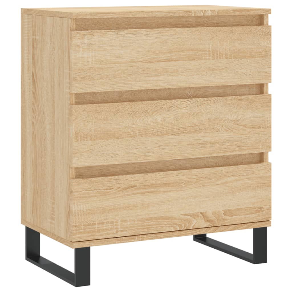 Skjenk sonoma eik 60x35x70 cm konstruert tre