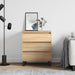 Skjenk sonoma eik 60x35x70 cm konstruert tre