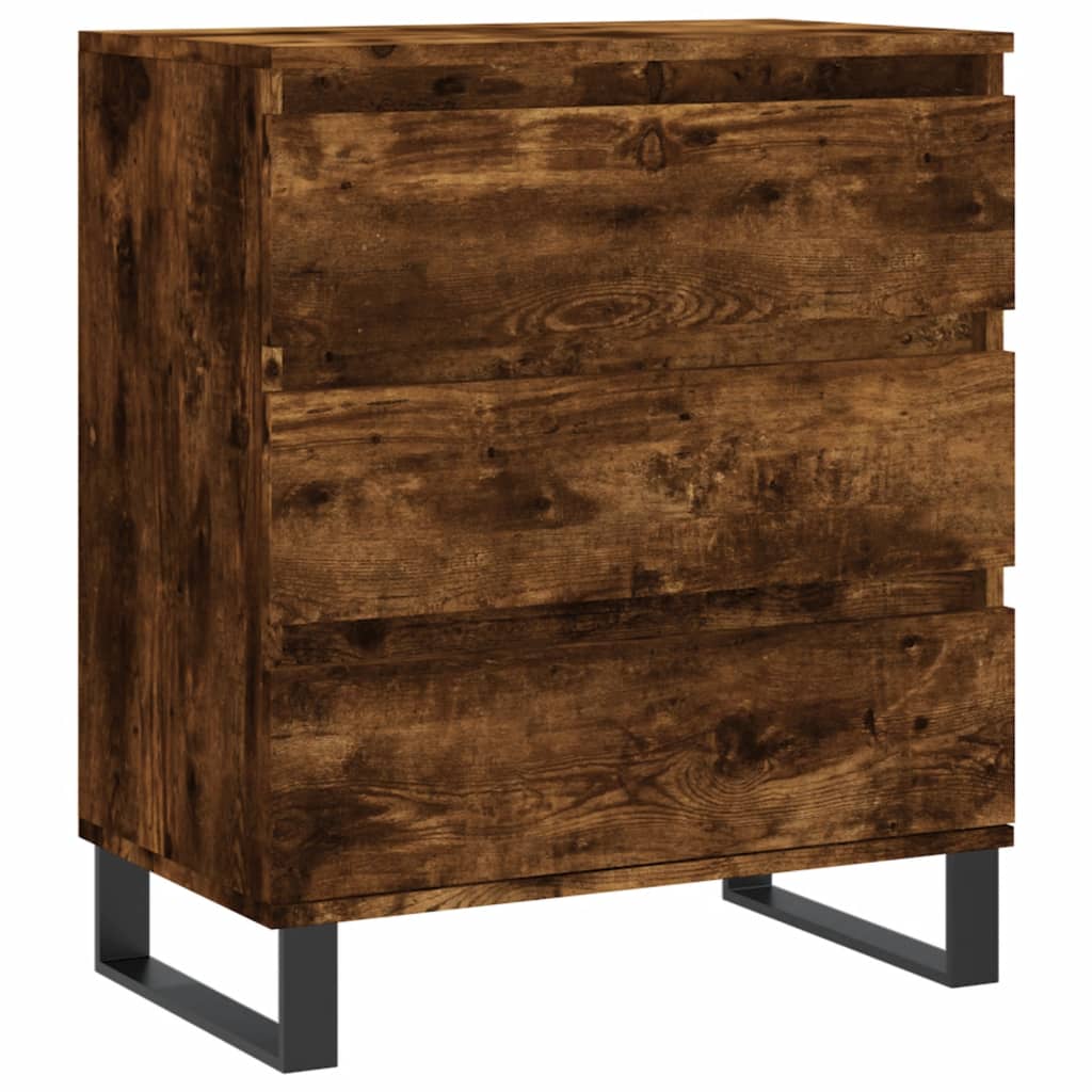 Skjenk røkt eik 60x35x70 cm konstruert tre