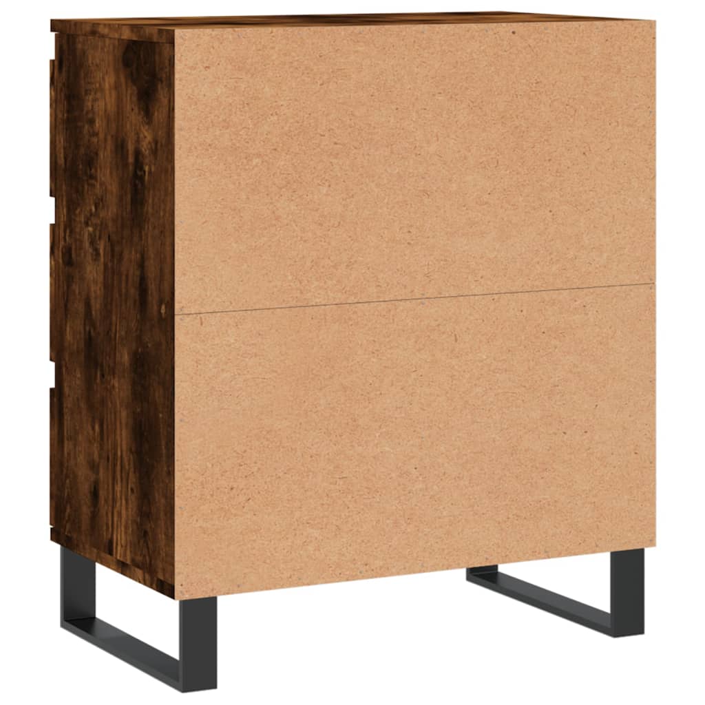Skjenk røkt eik 60x35x70 cm konstruert tre