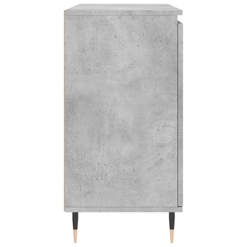 Skjenk grå 101,5x35x70 cm konstruert tre
