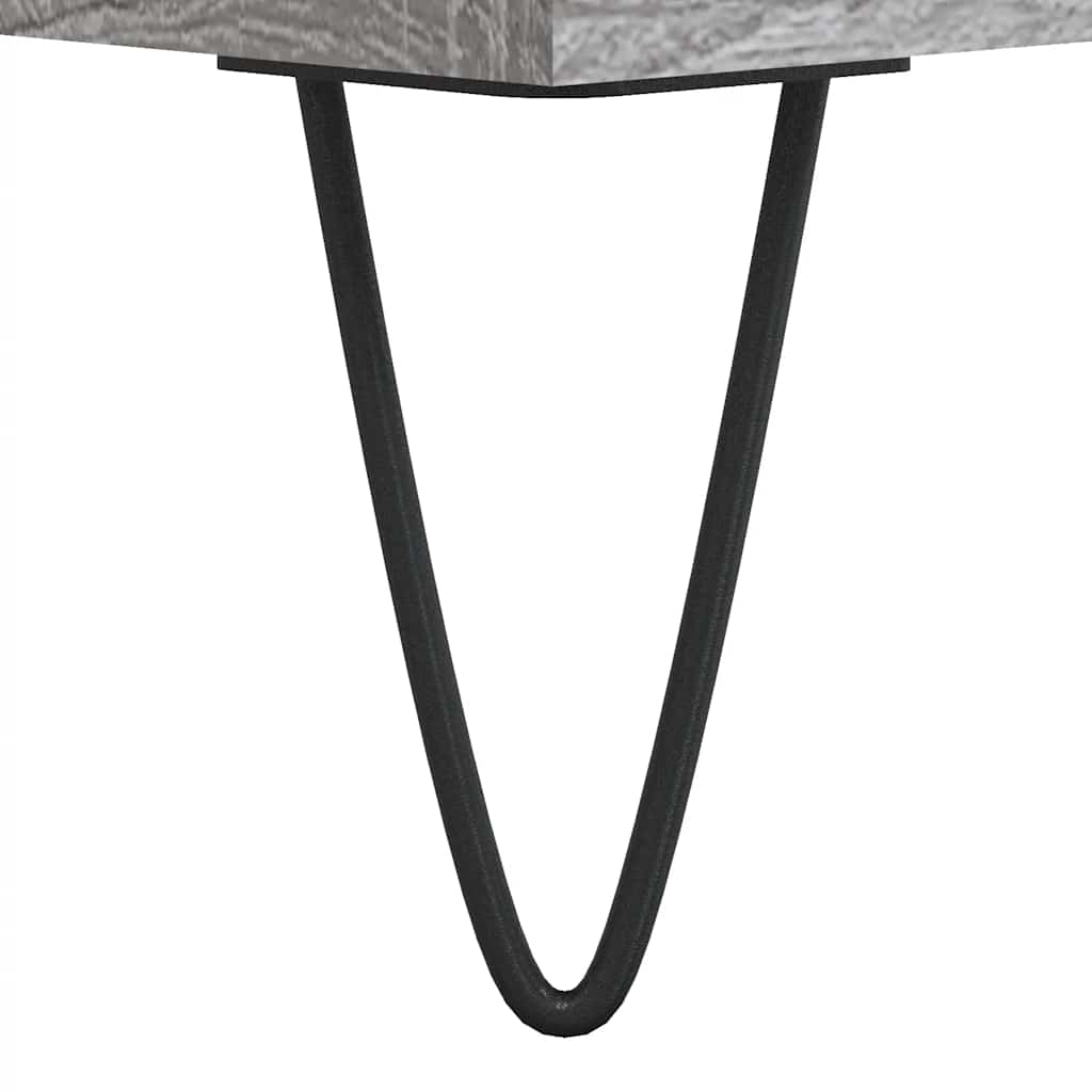 Skjenk grå sonoma 101,5x35x70 cm konstruert tre