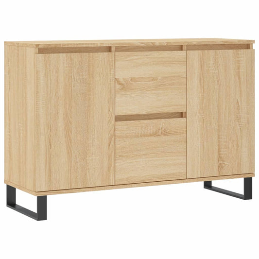Skjenk sonoma eik 101,5x35x70 cm konstruert tre