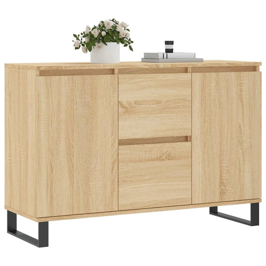Skjenk sonoma eik 101,5x35x70 cm konstruert tre