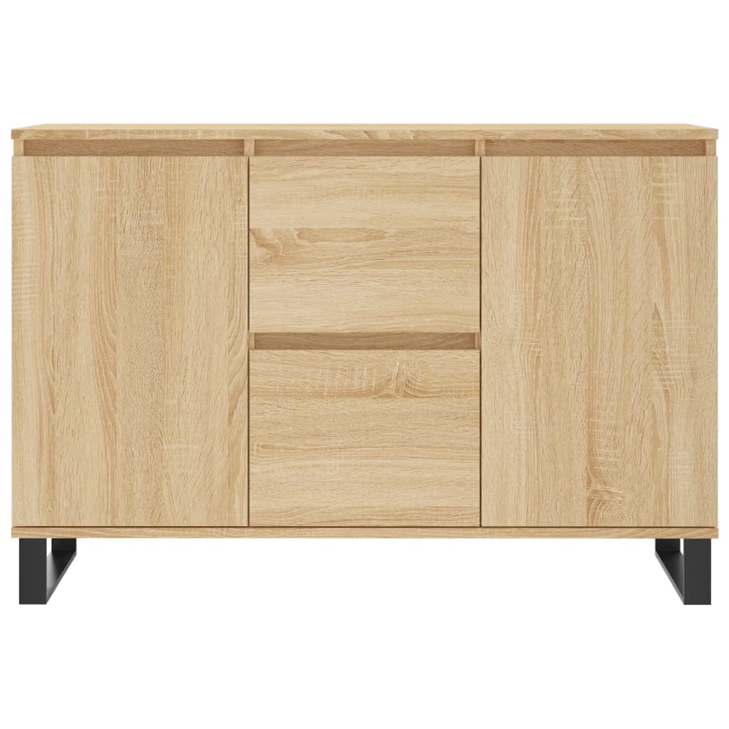 Skjenk sonoma eik 101,5x35x70 cm konstruert tre