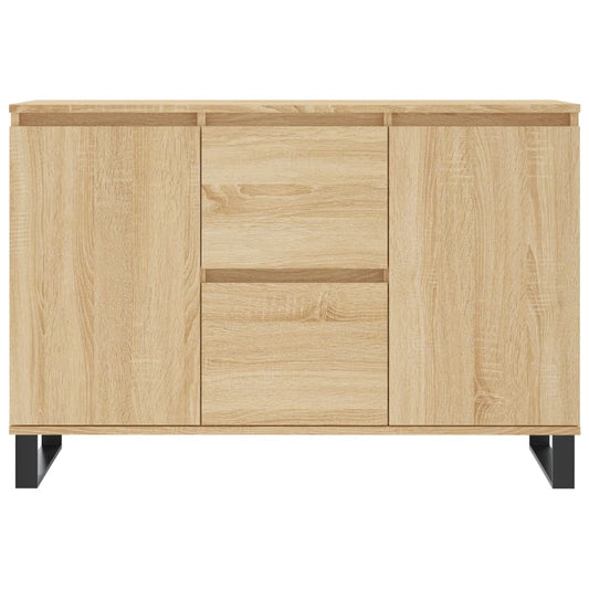 Skjenk sonoma eik 101,5x35x70 cm konstruert tre