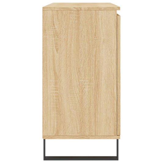 Skjenk sonoma eik 101,5x35x70 cm konstruert tre