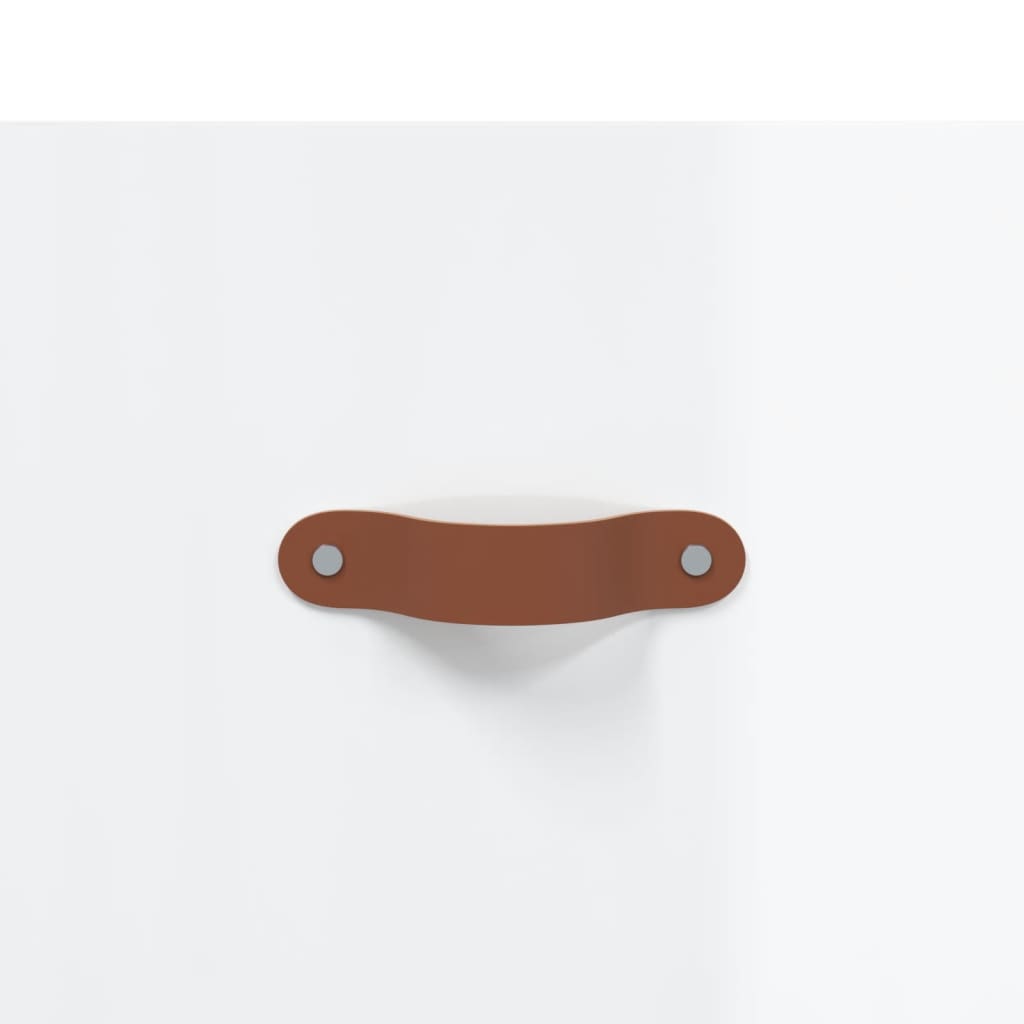 Nattbord høyglans hvit 40x35x47,5 cm konstruert tre