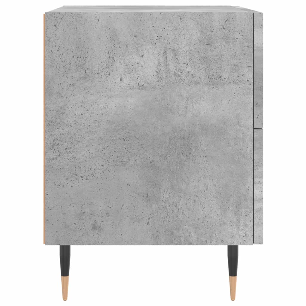 Nattbord betonggrå 40x35x47,5 cm konstruert tre