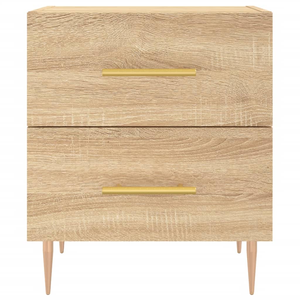 Nattbord sonoma eik 40x35x47,5 cm konstruert tre