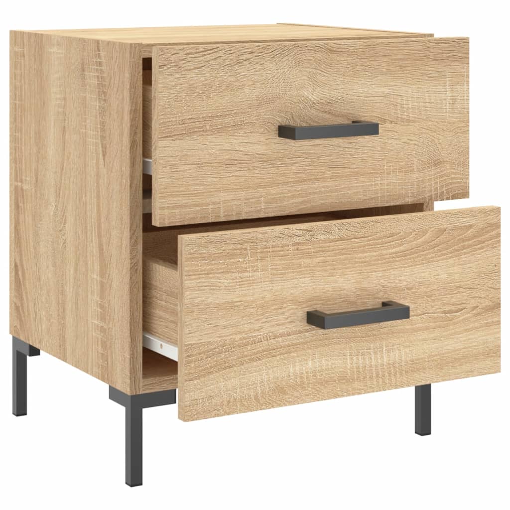 Nattbord sonoma eik 40x35x47,5 cm konstruert tre