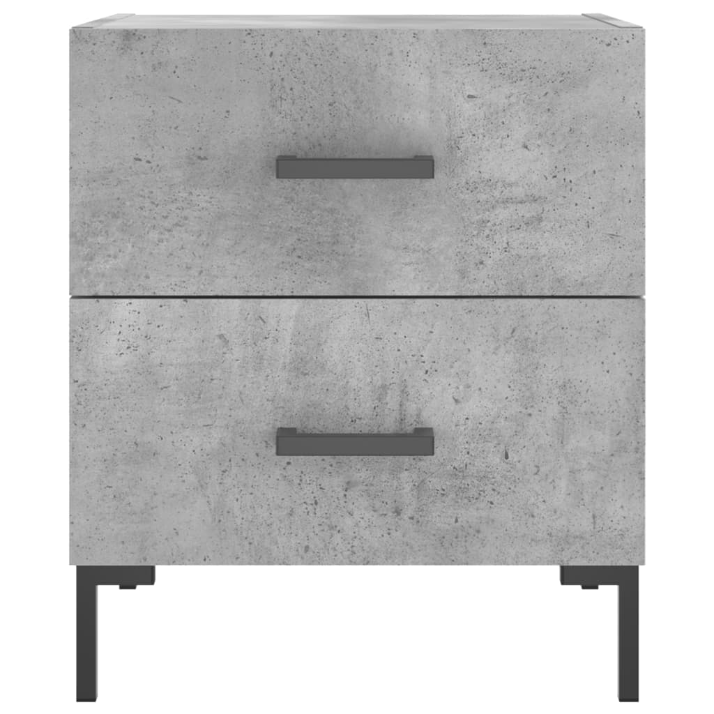 Nattbord betonggrå 40x35x47,5 cm konstruert tre