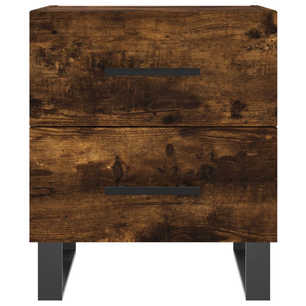 Nattbord røkt eik 40x35x47,5 cm konstruert tre