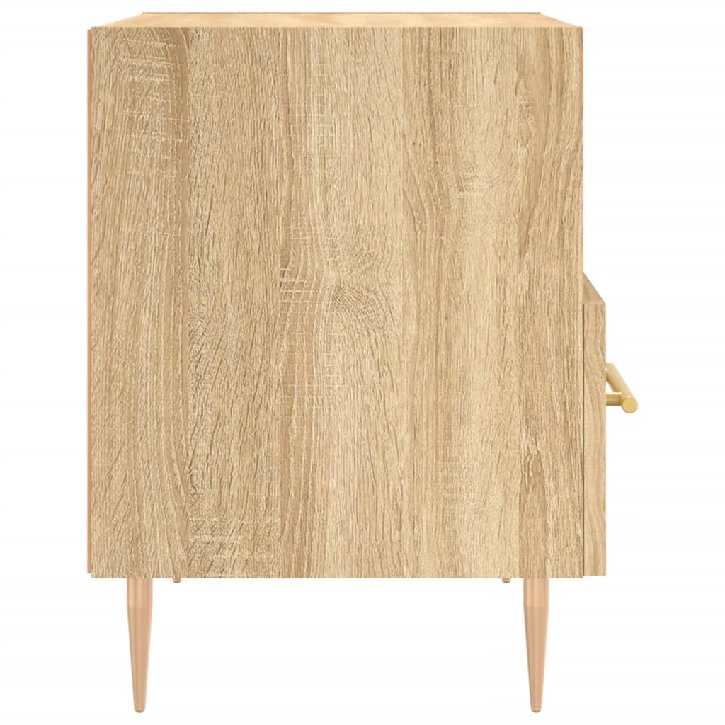 Nattbord sonoma eik 40x35x47,5 cm konstruert tre
