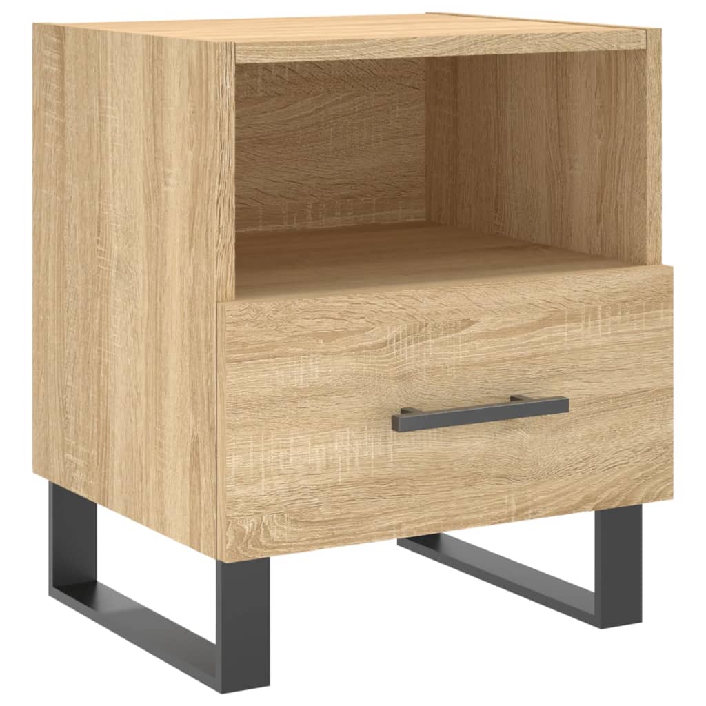 Nattbord sonoma eik 40x35x47,5 cm konstruert tre