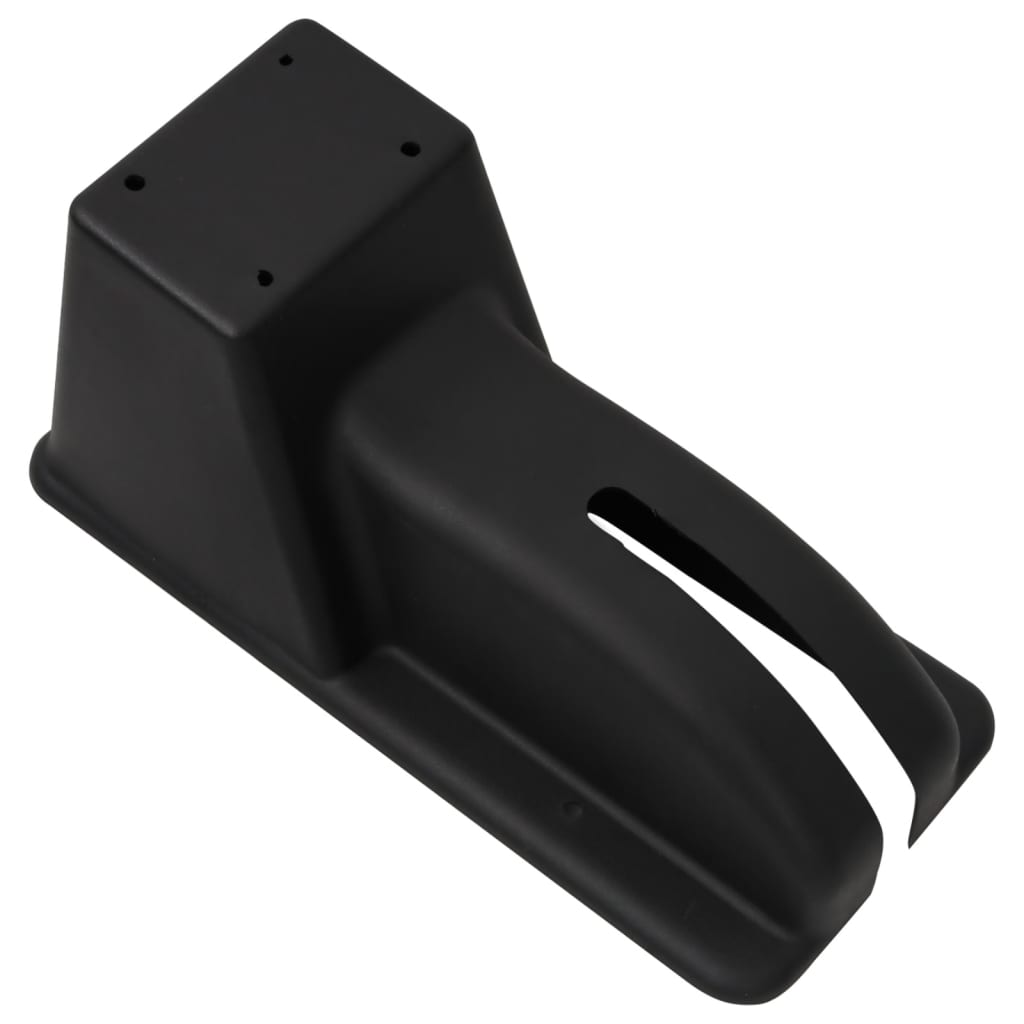 Bilarmlener svart 12x29x(32-46) cm ABS