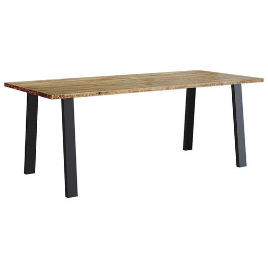Spisebord 200x90x75 cm heltre akasie