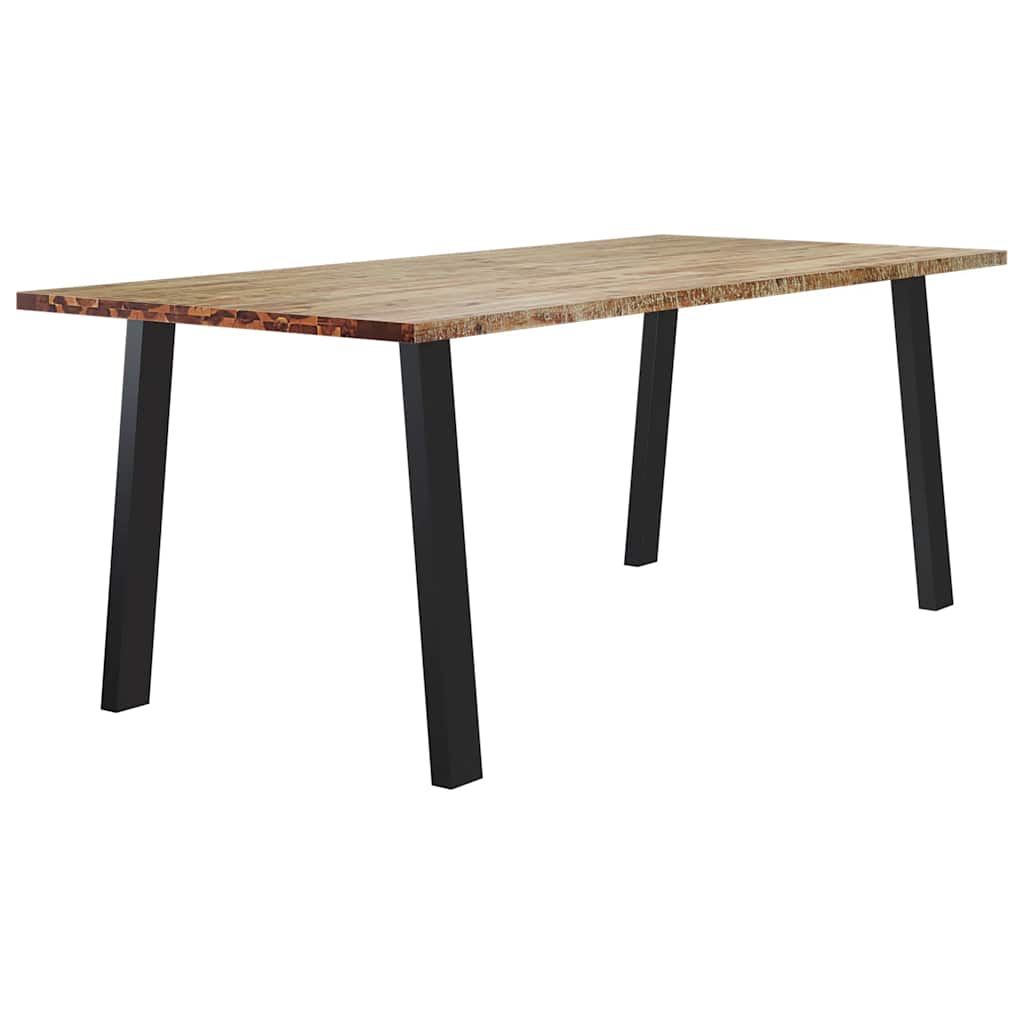 Spisebord 200x90x75 cm heltre akasie