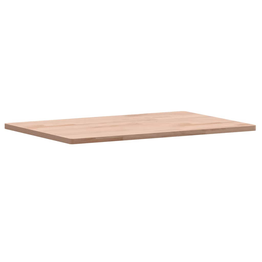 Bordplate 60x40x1,5 cm rektangulær heltre bøketre vidaXL