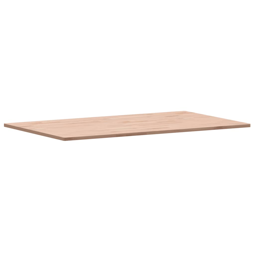 Bordplate 100x60x1,5 cm rektangulær heltre bøketre