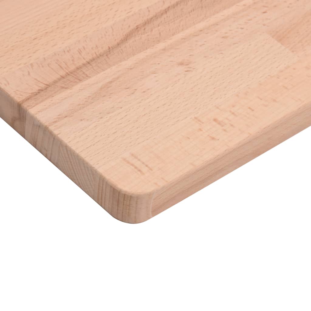 Bordplate 100x60x1,5 cm rektangulær heltre bøketre