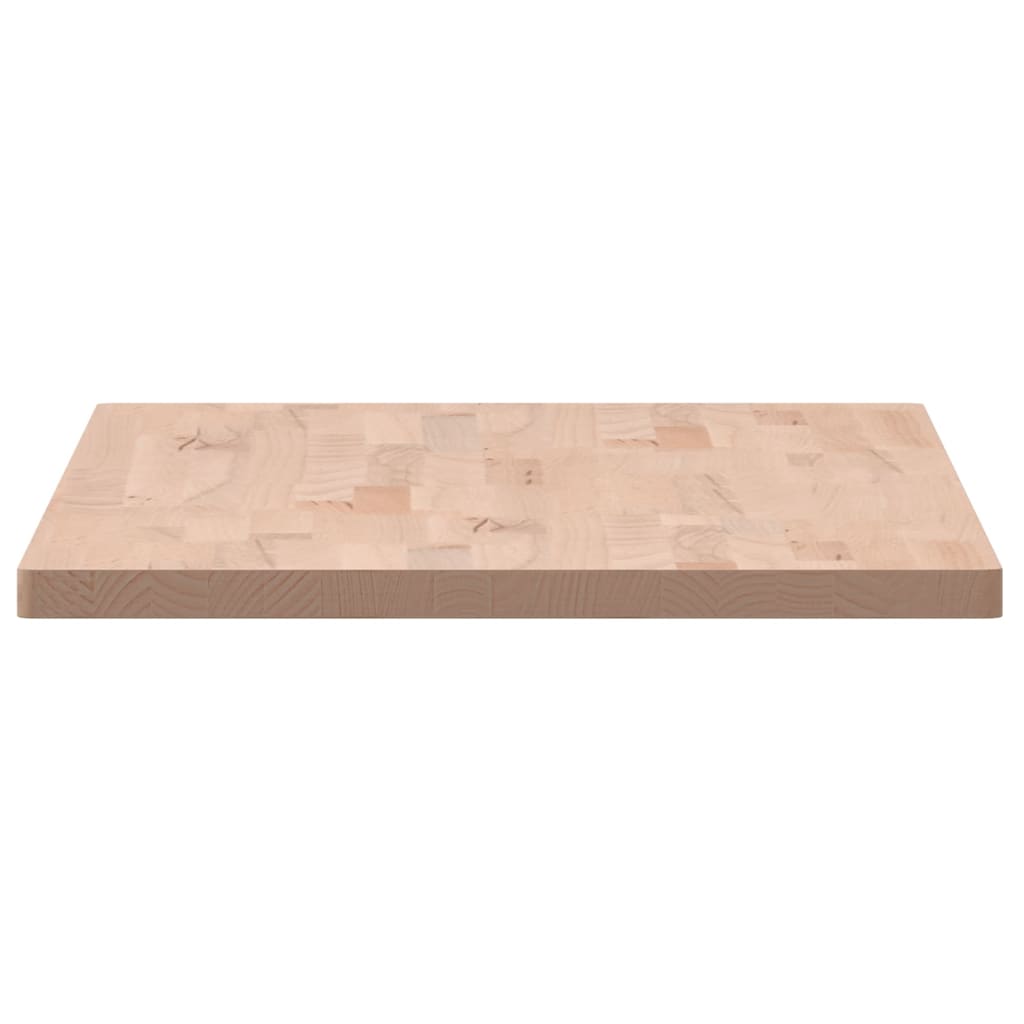 Bordplate 100x50x2,5 cm rektangulær heltre bøketre