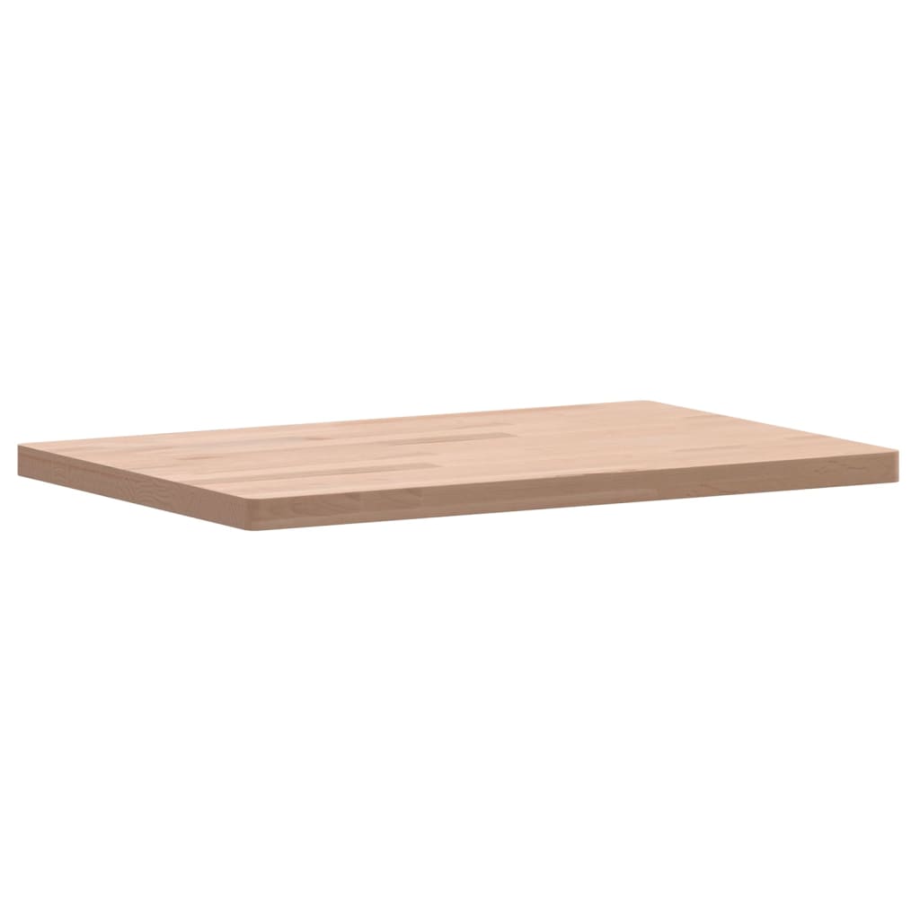 Bordplate 60x40x2,5 cm rektangulær heltre bøketre