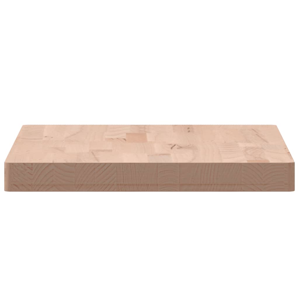 Bordplate 60x40x4 cm rektangulær heltre bøketre