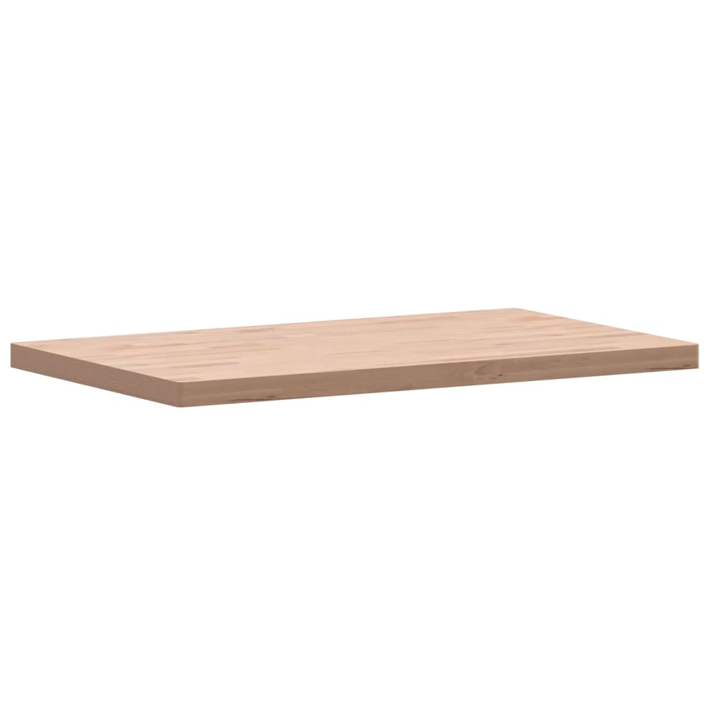 Bordplate 100x60x4 cm rektangulær heltre bøketre