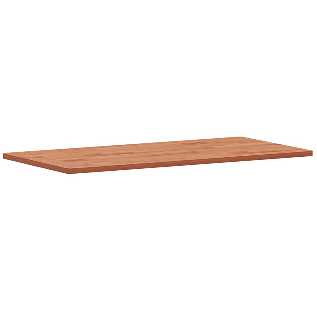 Bordplate 100x50x1,5 cm rektangulær heltre bøketre