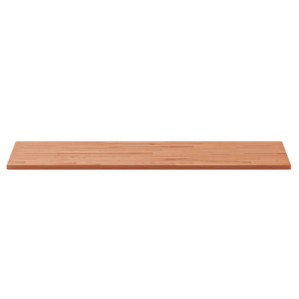 Bordplate 100x50x1,5 cm rektangulær heltre bøketre
