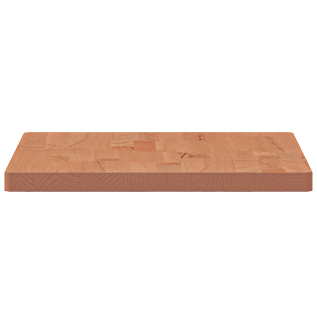 Bordplate 60x40x2,5 cm rektangulær heltre bøketre