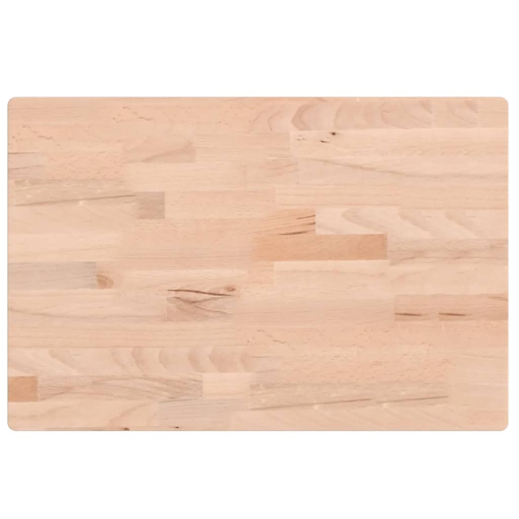 Skjærebrett 60x40x4 cm heltre bøketre