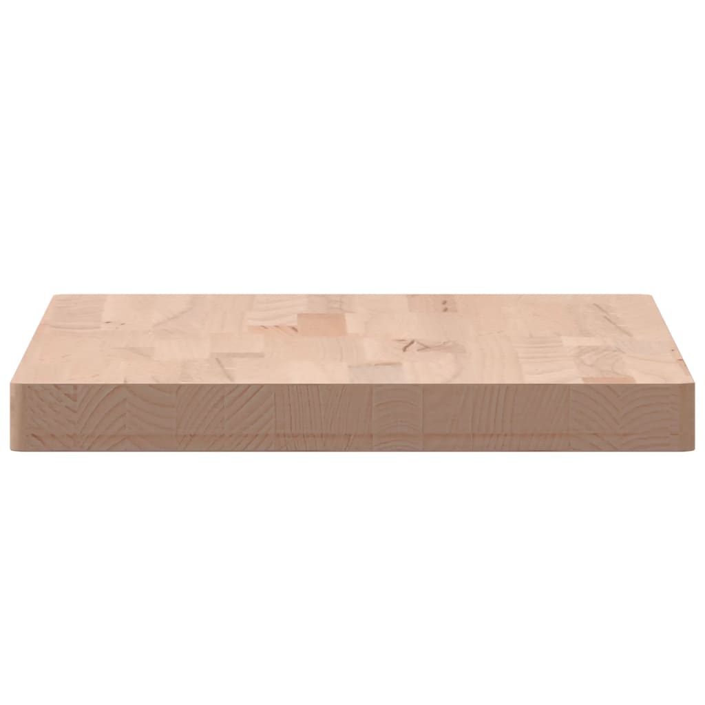 Skjærebrett 60x40x4 cm heltre bøketre