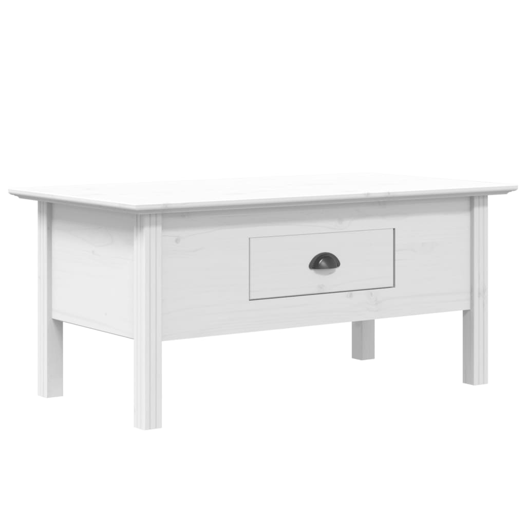 Salongbord BODO hvit 100x55x46 cm heltre furu vidaXL