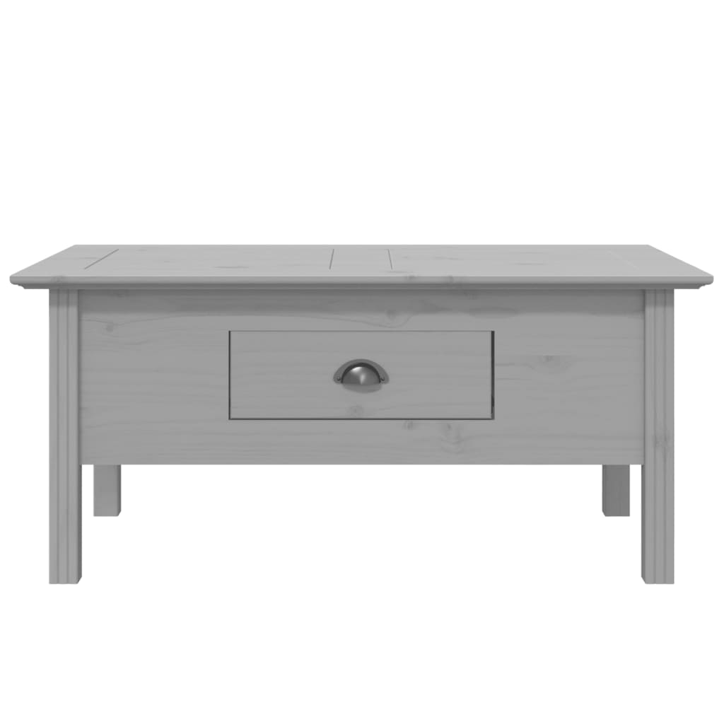 Salongbord BODO grå 100x55x46 cm heltre furu vidaXL