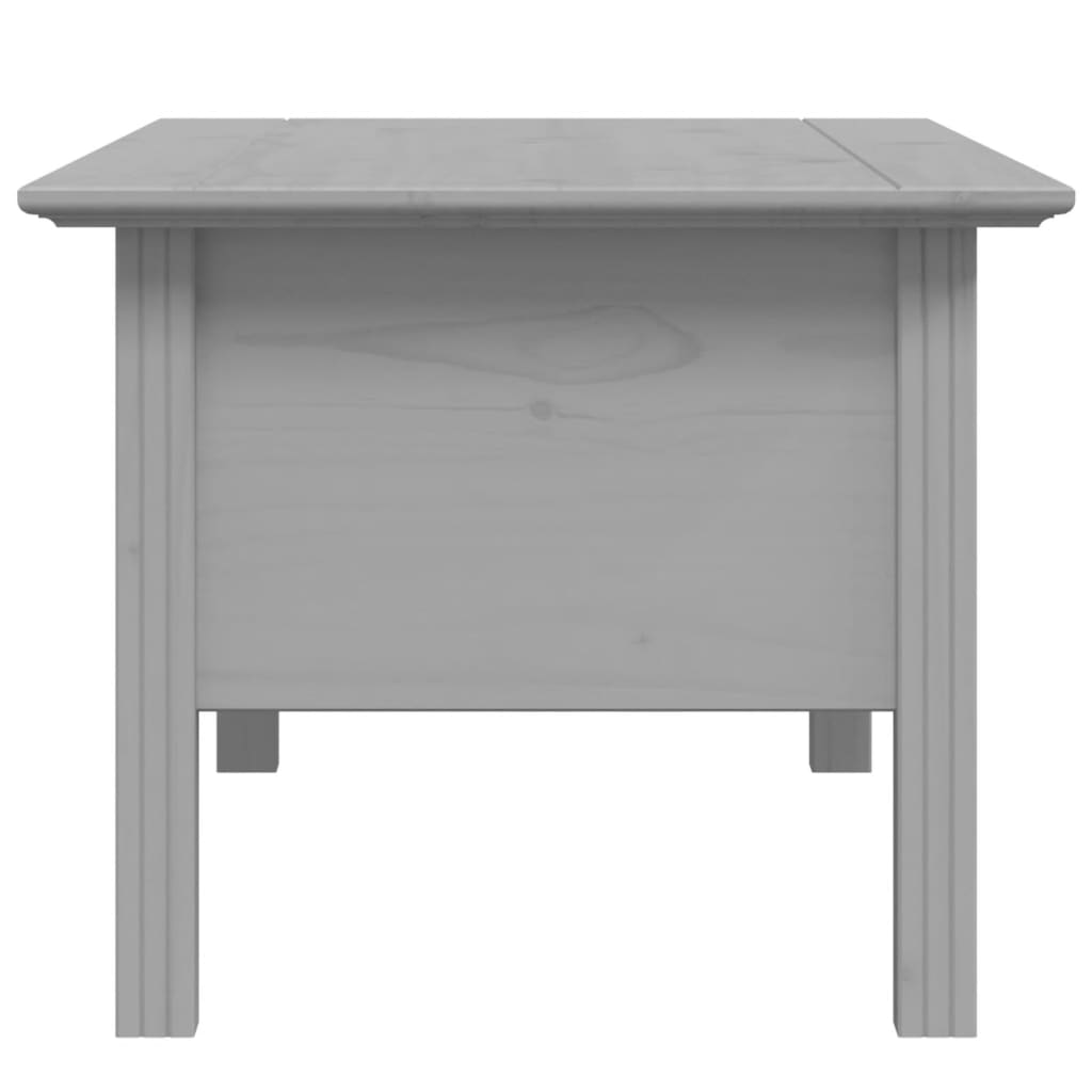 Salongbord BODO grå 100x55x46 cm heltre furu vidaXL