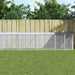 Kyllingbur med tak antrasitt 803x98x90 cm galvanisert stål vidaXL