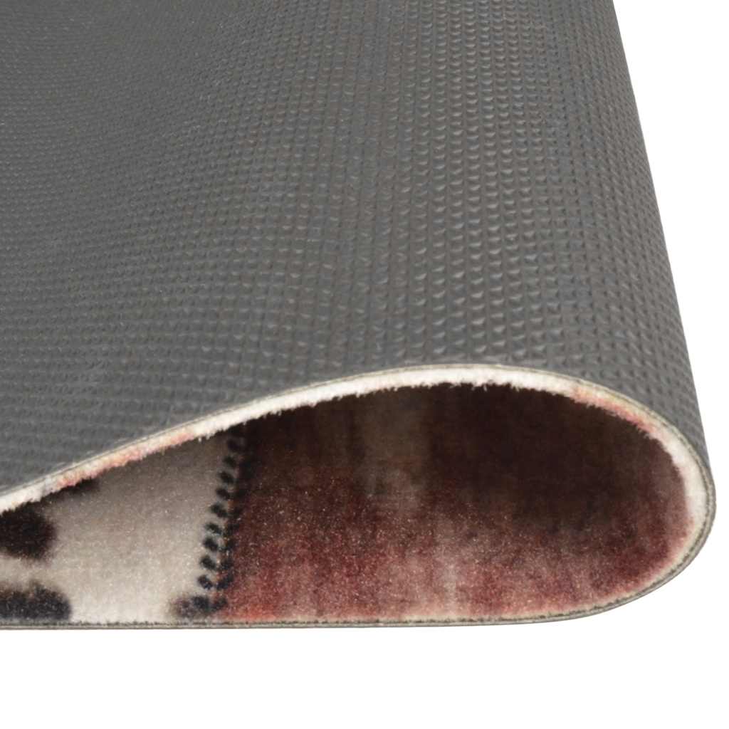 Kjøkkenteppe vaskbar Animal Skin 60x180 cm fløyel