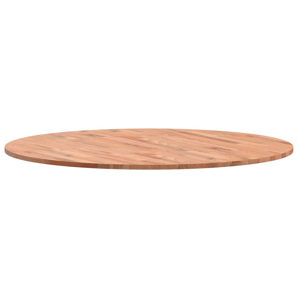 Bordplate Ø90x1,5 cm rund heltre bøketre