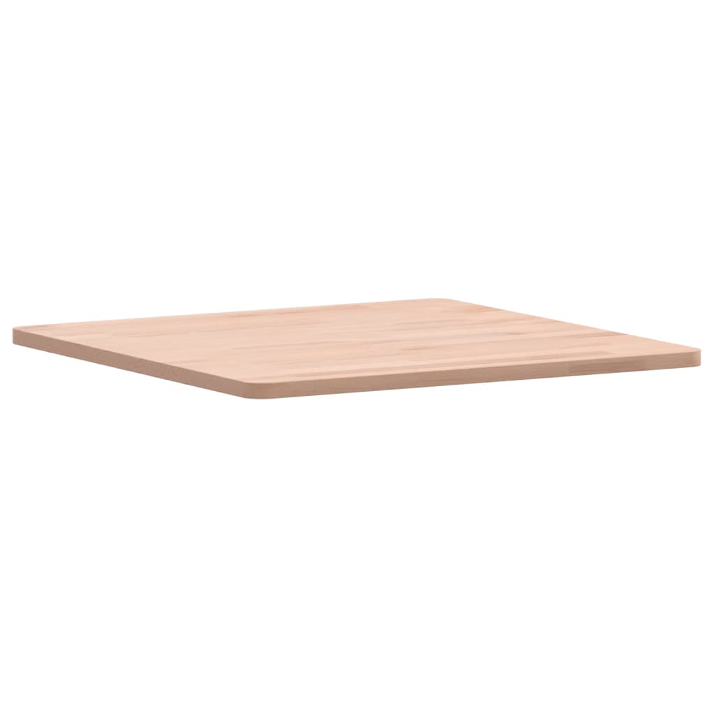 Bordplate 50x50x1,5 cm firkantet heltre bøketre