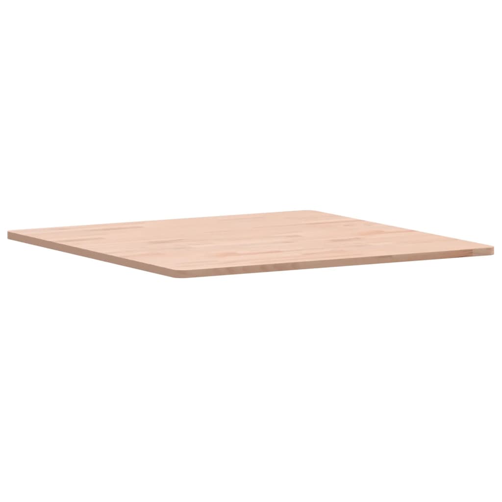 Bordplate 70x70x1,5 cm firkantet heltre bøketre