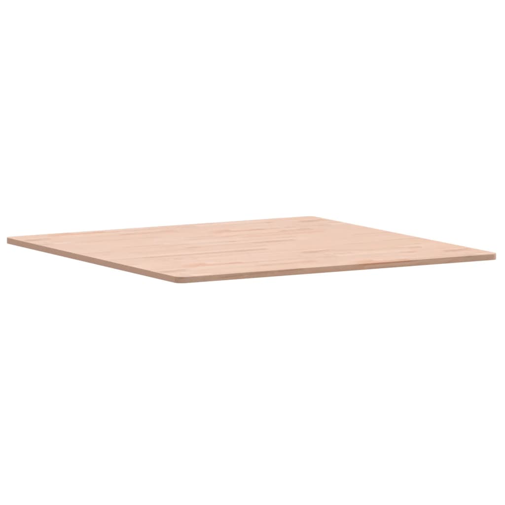 Bordplate 90x90x1,5 cm firkantet heltre bøketre vidaXL