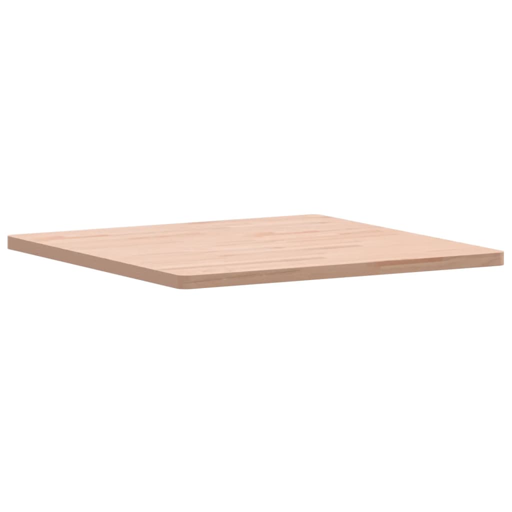 Bordplate 70x70x2,5 cm firkantet heltre bøketre