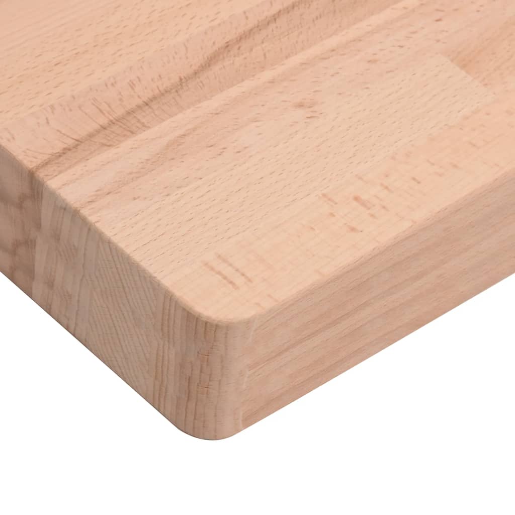 Bordplate 60x60x4 cm firkantet heltre bøketre