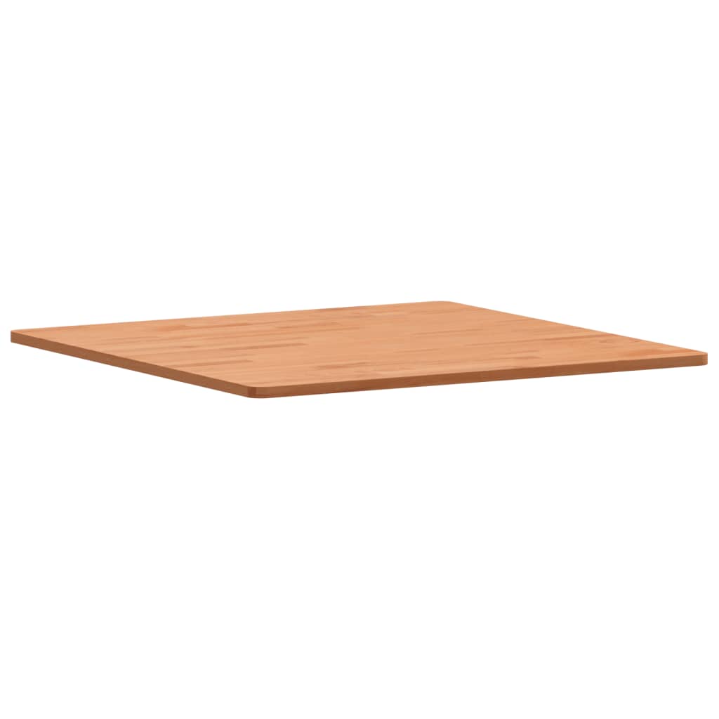 Bordplate 70x70x1,5 cm firkantet heltre bøketre