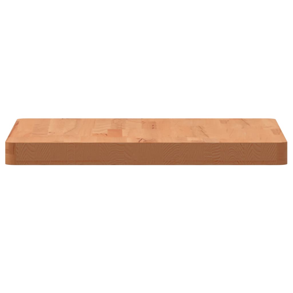 Bordplate 50x50x4 cm firkantet heltre bøketre