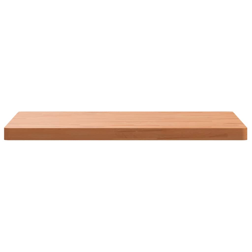 Bordplate 80x80x4 cm firkantet heltre bøketre vidaXL