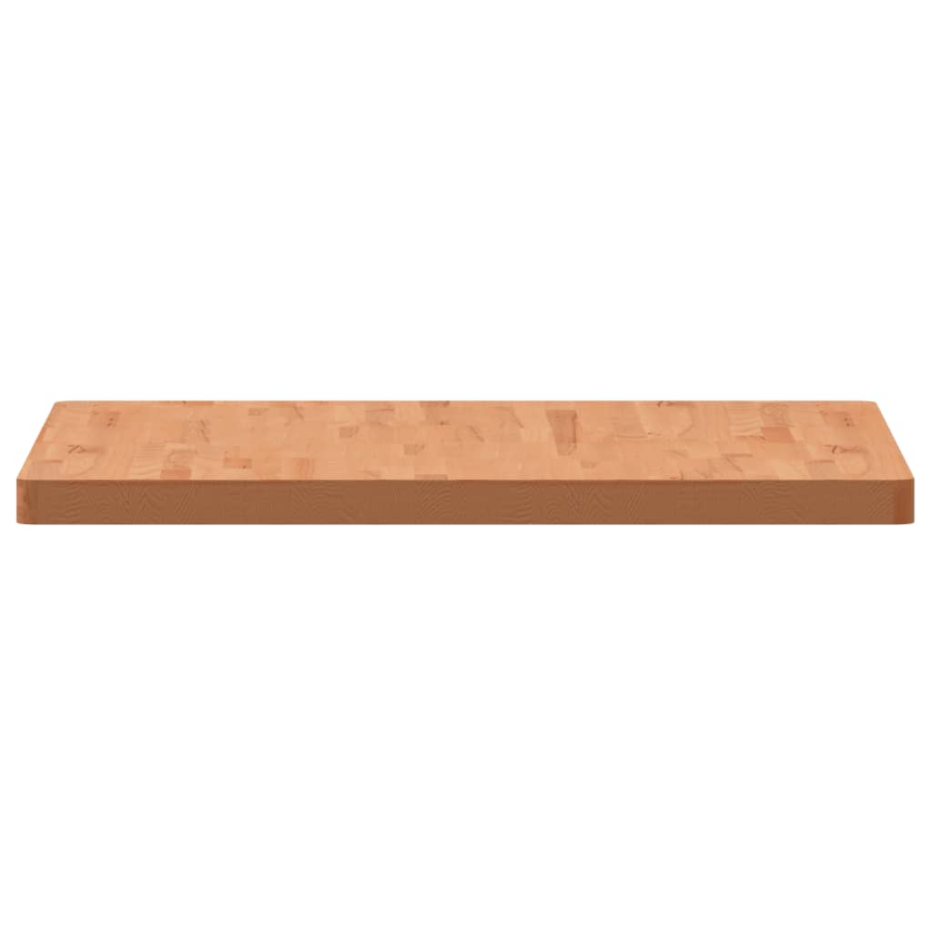 Bordplate 80x80x4 cm firkantet heltre bøketre vidaXL