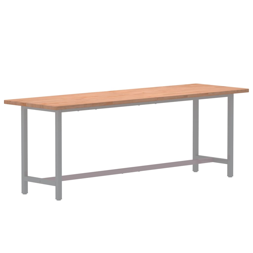 Bordplate 180x55x2,5 cm heltre bøketre
